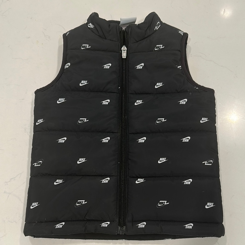 Nike Black Puffer Vest